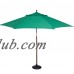 Coral Coast Key Largo 11-ft. Spun-Poly Wood Market Umbrella   